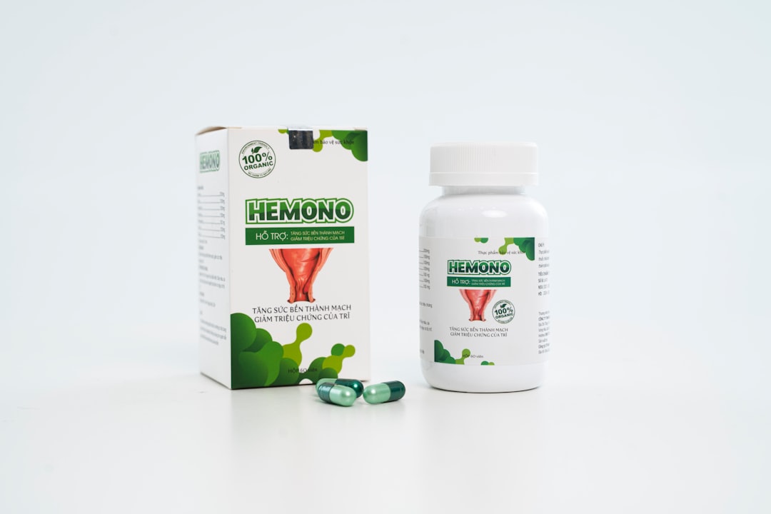 Photo herbal dietary supplements