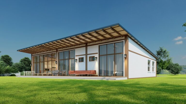 Photo prefabricated house technologies